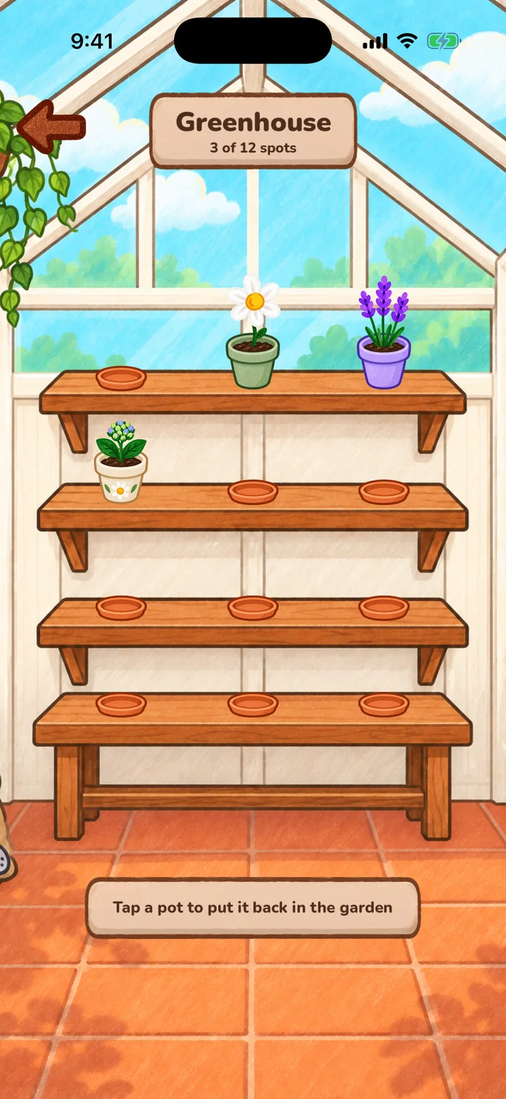 The greenhouse.